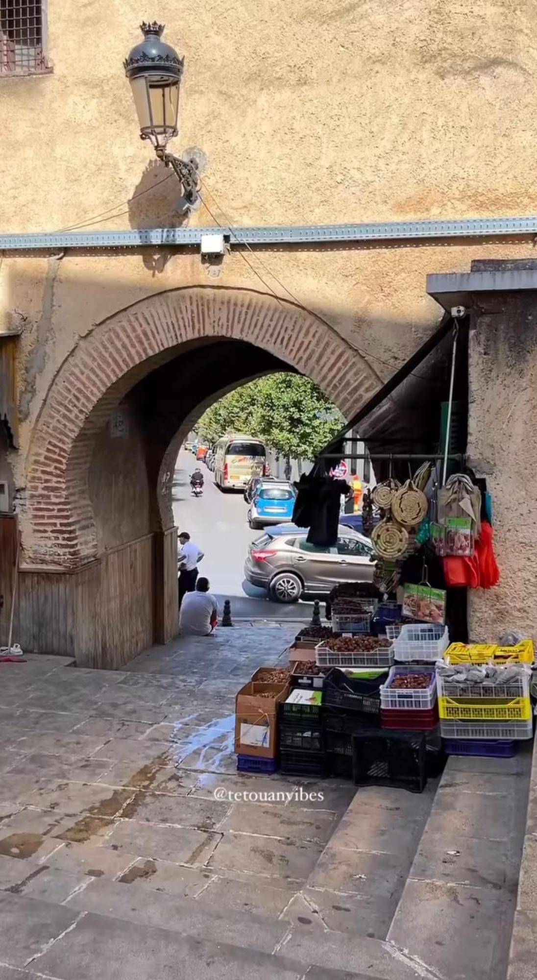 Joli Appart Avec Terrasse Au Centre Ville Tétouan Exteriér fotografie